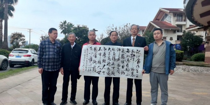 罗东进将军勉励军地书画院推动文化艺术交流与融合发展