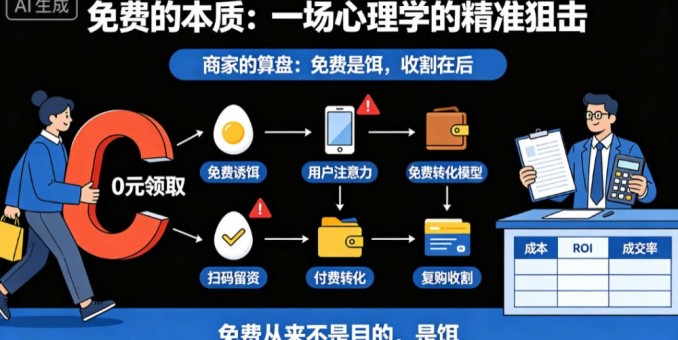 免费与收费之困：商家与消费者的囚徒博弈