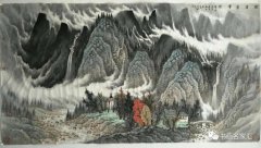 北势南韵的曾家山水—— 记曾先国的中国山水画