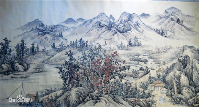 中国古代十大画家之王维 中国古代十大画家之王维