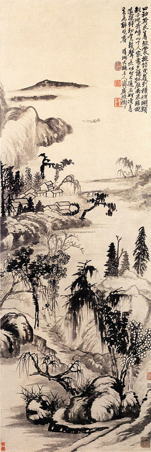 画从于心:读石涛画语录看石涛画作 画从于心:读石涛画语录看石涛画作