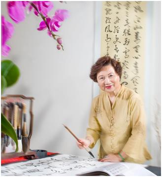 台湾著名书画家杨静江,国学文化传承人 台湾著名书画家杨静江,国学文化传承人