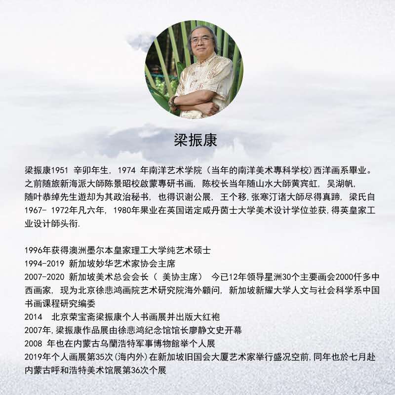 点击打开原图 领军新南洋画派 梁振康独步世界 ——恭贺新加坡美术总会主席梁振康先生从艺50年暨70大寿庆典