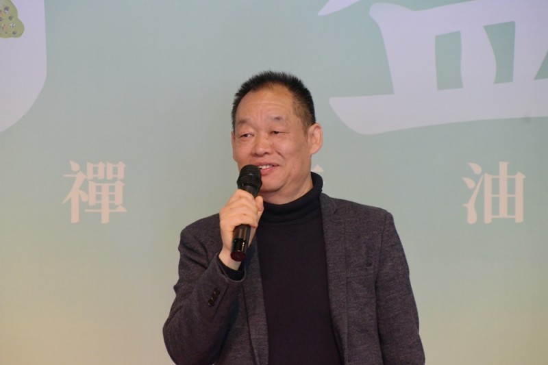 点击打开原图 《莲开盛世》王国平禅境油画展5月1日在中华世纪坛开幕