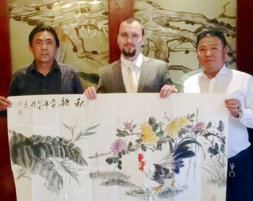 宋付友:用书画之情讲述中国故事 宋付友:用书画之情讲述中国故事