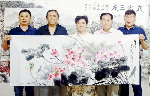 宋付友:用书画之情讲述中国故事 宋付友:用书画之情讲述中国故事