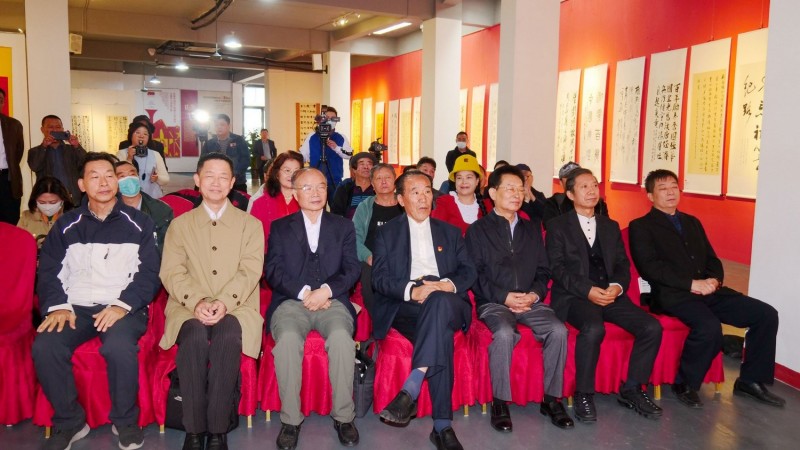 点击打开原图 全球华人书法大展暨中国徐悲鸿画院成立30周年国际水墨画邀请展在京开幕