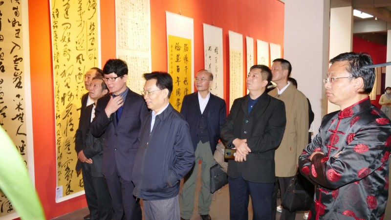 点击打开原图 全球华人书法大展暨中国徐悲鸿画院成立30周年国际水墨画邀请展在京开幕