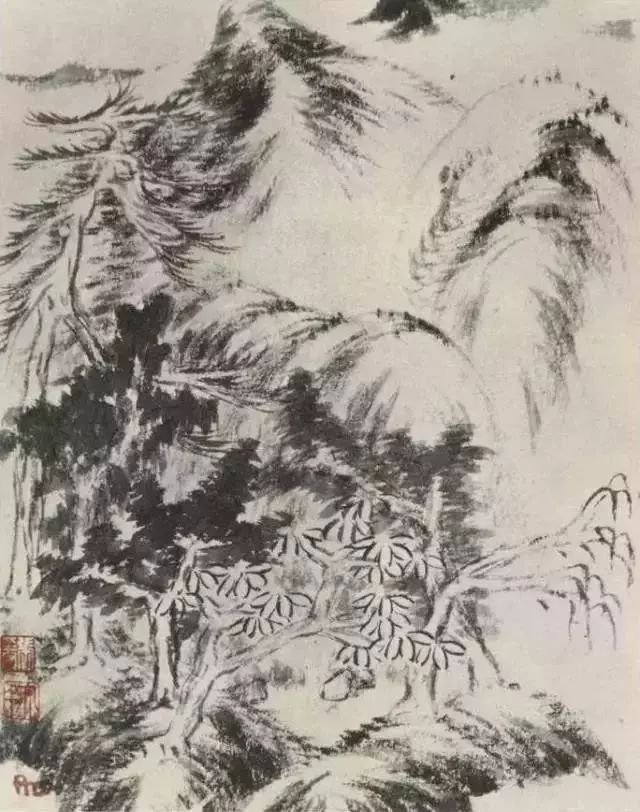 八大山人晚年“渴笔”,精彩绝伦! 八大山人晚年“渴笔”,精彩绝伦!