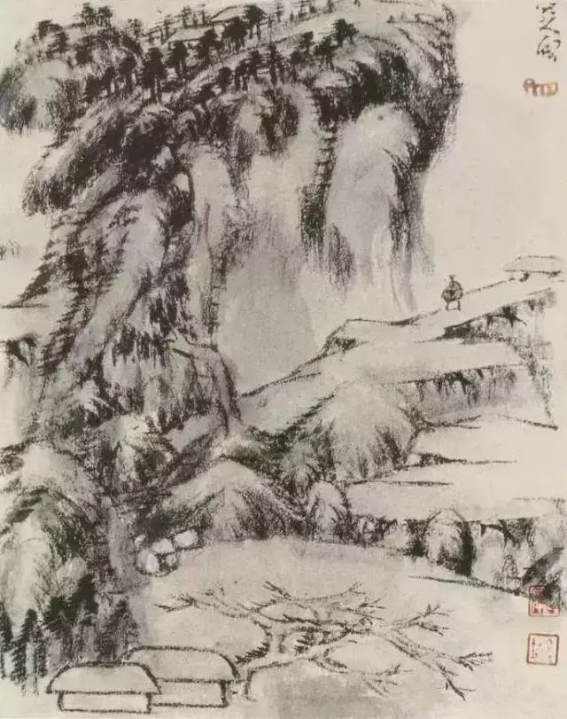 八大山人晚年“渴笔”,精彩绝伦! 八大山人晚年“渴笔”,精彩绝伦!